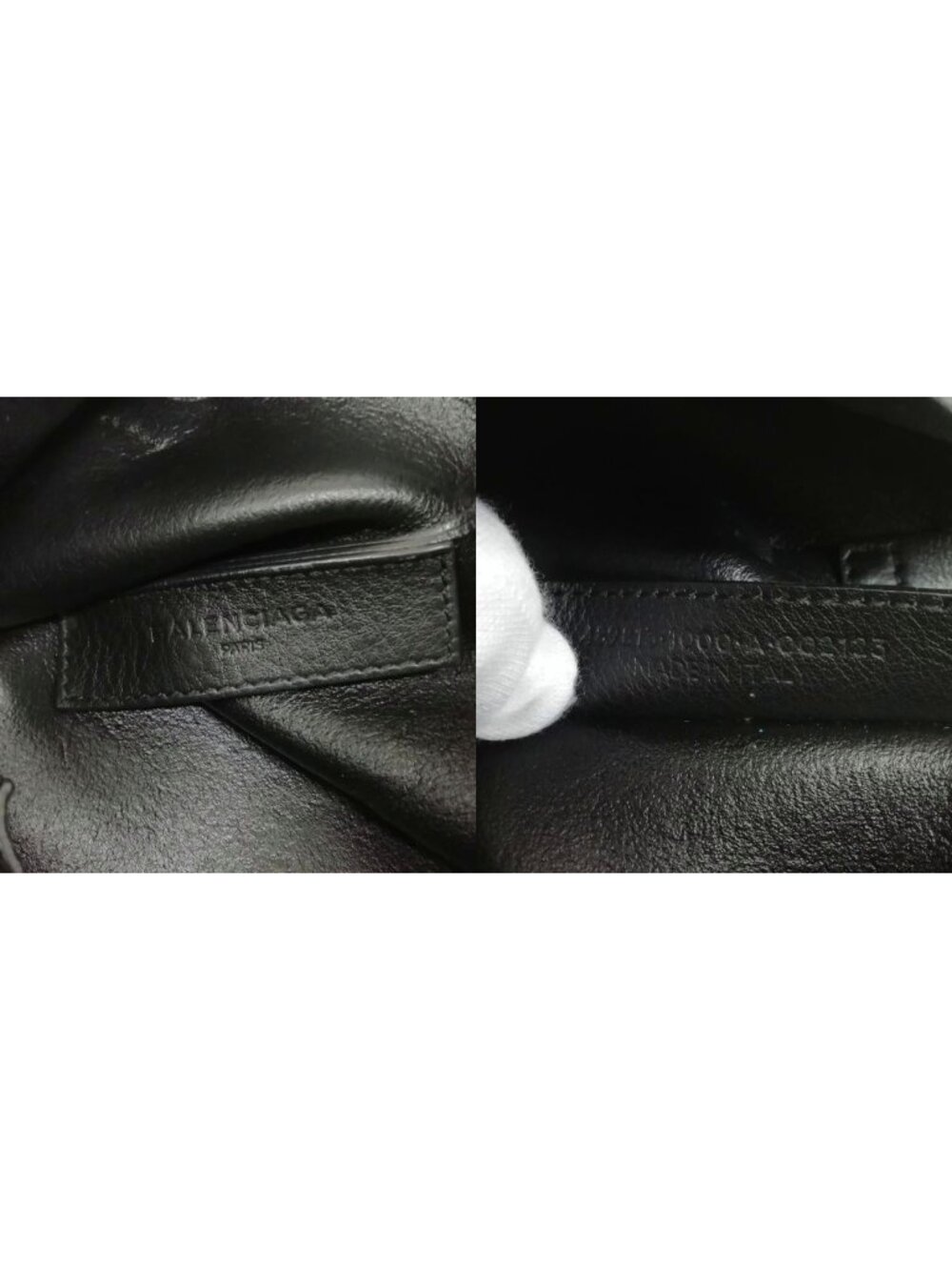 Balenciaga Everyday Tote XS Leather Shoulder Bag Black - Picture 8 of 9
